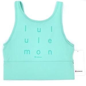 Lululemon Power Pivot Everlux Tank *Motif in Wild Mint Size 10